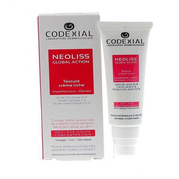Codexial Neoliss Global Action Creme riche 30Ml