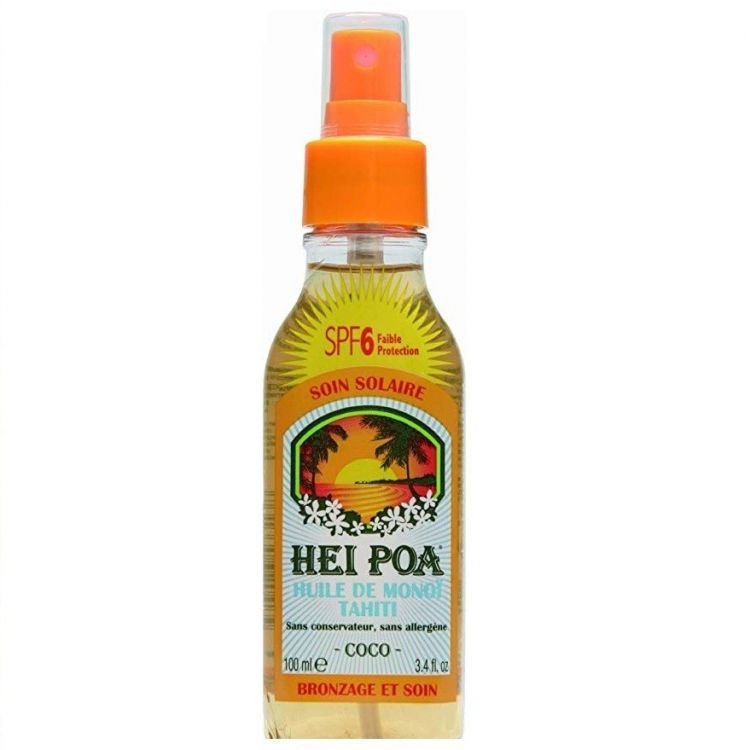Hei Poa huile au monoi spf6 100ml