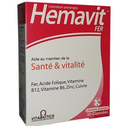 Hemavit fer 30 capsules