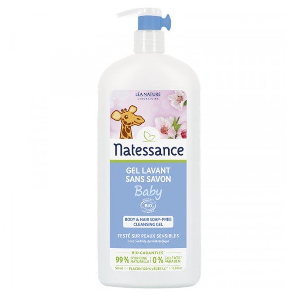 Natessance Bb Gel Lavant 500Ml