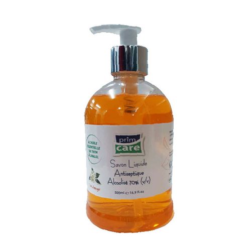 Primcare savon liquide de antiseptique fleur d'oranger 500ml