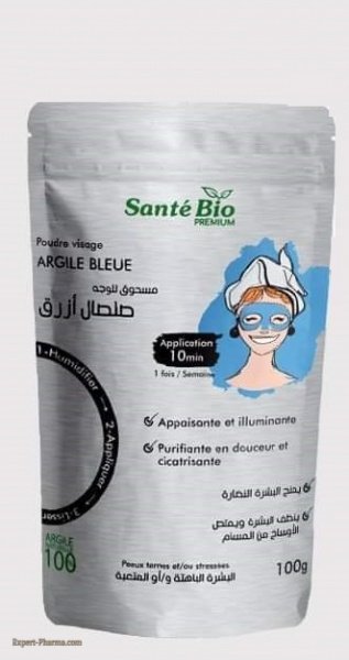 Sante Bio Argile Bleu poudre 100g