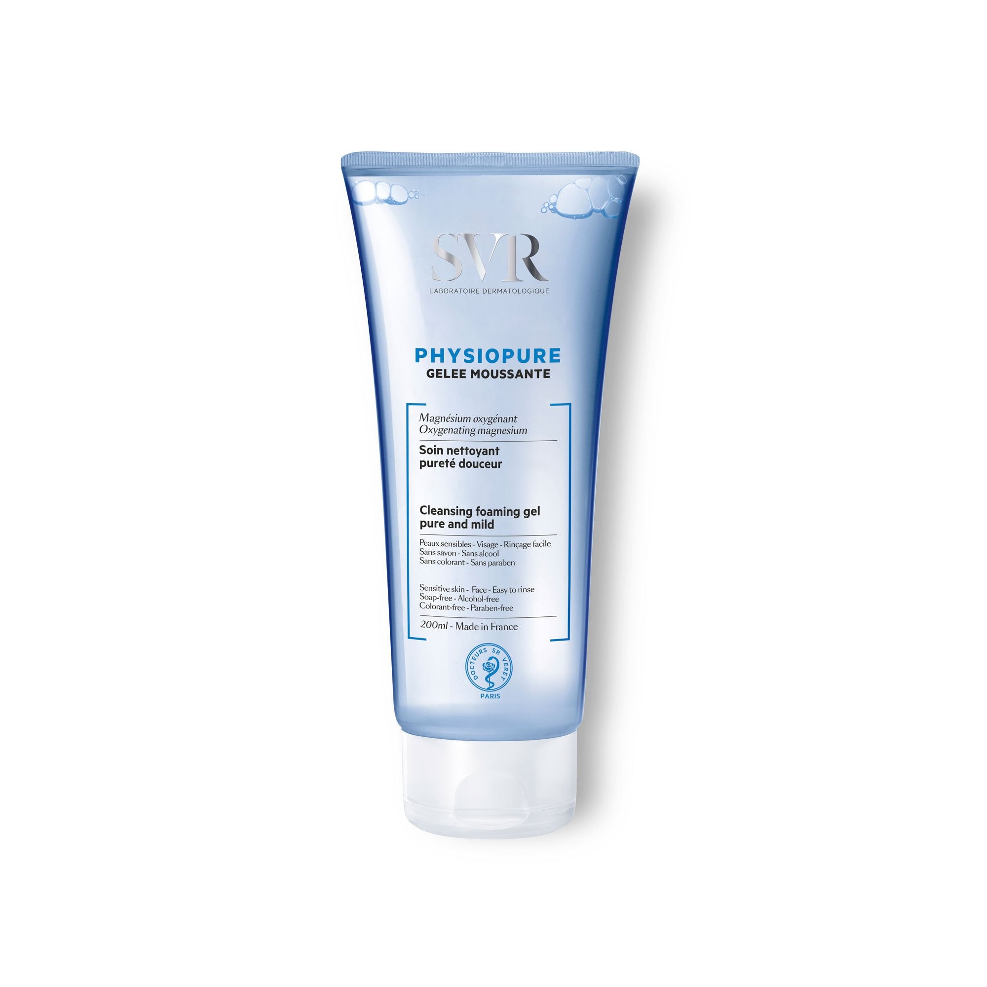 svr physiopure gelee moussante 200ml